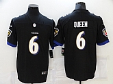 Nike Ravens 6 Patrick Queen Black Vapor Untouchable Limited Jersey,baseball caps,new era cap wholesale,wholesale hats